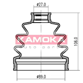 Пыльник, приводной вал KAMOKA 1147128