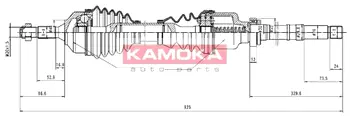 Приводной вал KAMOKA CT1138908