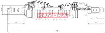 Приводной вал KAMOKA CT1138936