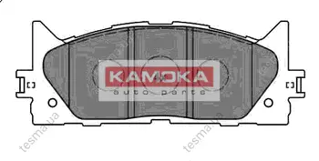 Комплект тормозных колодок, дисковый тормоз KAMOKA JQ101107 (фото 1)