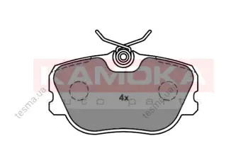 Комплект тормозных колодок, дисковый тормоз KAMOKA JQ1011072 (фото 1)