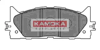 Комплект тормозных колодок, дисковый тормоз KAMOKA JQ101107