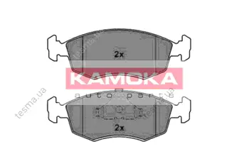 Комплект тормозных колодок, дисковый тормоз KAMOKA JQ1011158 (фото 1)