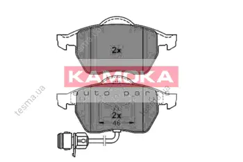 Комплект тормозных колодок, дисковый тормоз KAMOKA JQ1011180 (фото 1)