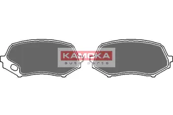 Комплект тормозных колодок, дисковый тормоз KAMOKA JQ101123