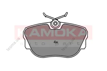 Комплект тормозных колодок, дисковый тормоз KAMOKA JQ1011320 (фото 1)