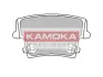 Комплект тормозных колодок, дисковый тормоз KAMOKA JQ101132 (фото 1)