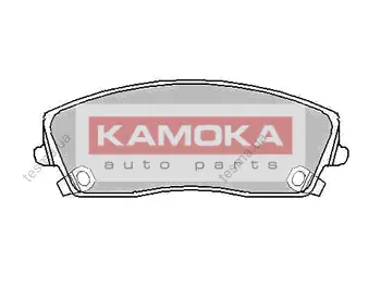 комплект тормозных колодок, дисковый тормоз KAMOKA JQ101134 - фото 1