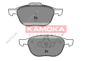 Комплект тормозных колодок, дисковый тормоз KAMOKA JQ101143 (фото 1)
