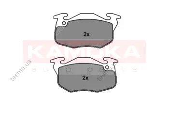 Комплект тормозных колодок, дисковый тормоз KAMOKA JQ1011438 (фото 1)