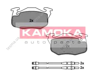 Комплект тормозных колодок, дисковый тормоз KAMOKA JQ1011458 (фото 1)
