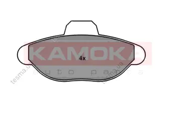 Комплект тормозных колодок, дисковый тормоз KAMOKA JQ1011498 (фото 1)