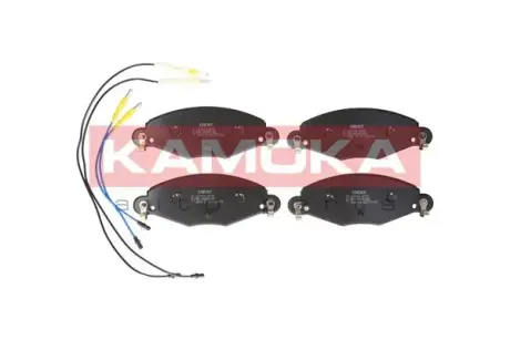 Комплект тормозных колодок, дисковый тормоз KAMOKA JQ101154