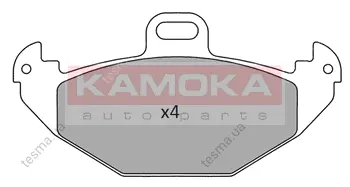Комплект тормозных колодок, дисковый тормоз KAMOKA JQ101155 (фото 1)