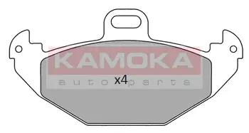 Комплект тормозных колодок, дисковый тормоз KAMOKA JQ101155