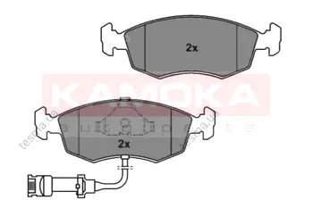 Комплект тормозных колодок, дисковый тормоз KAMOKA JQ1011692 (фото 1)