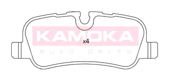 Комплект тормозных колодок, дисковый тормоз KAMOKA JQ101211