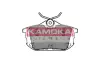 Комплект тормозных колодок, дисковый тормоз KAMOKA JQ1012190 (фото 1)