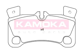 Колодка гальмівна зад. AUDI Q7 06\'->;PORSCHE CAYENNE 07\'-10\';VW TOUAREG 03\'-> KAMOKA JQ101230
