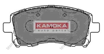 Комплект тормозных колодок, дисковый тормоз KAMOKA JQ1012654 (фото 1)