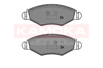 Комплект тормозных колодок, дисковый тормоз KAMOKA JQ1012756