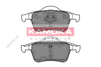 Комплект тормозных колодок, дисковый тормоз KAMOKA JQ1012766 (фото 1)