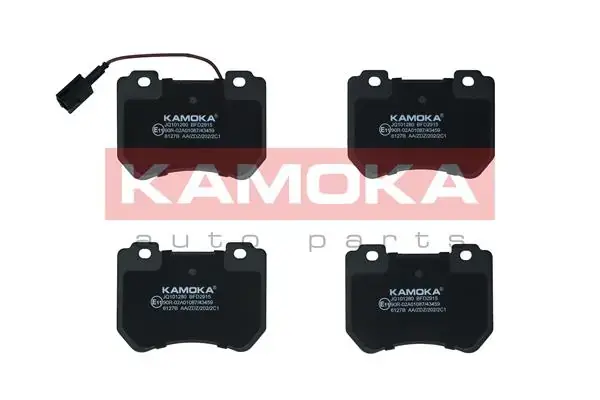 Комплект тормозных колодок, дисковый тормоз KAMOKA JQ101280 (фото 1)
