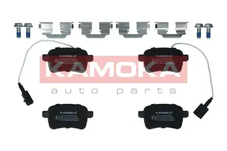 Комплект тормозных колодок, дисковый тормоз KAMOKA JQ101282