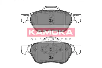 Комплект тормозных колодок, дисковый тормоз KAMOKA JQ1012880