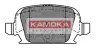 Комплект тормозных колодок, дисковый тормоз KAMOKA JQ1012944 (фото 1)