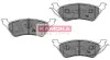 Комплект тормозных колодок, дисковый тормоз KAMOKA JQ1012950 (фото 1)