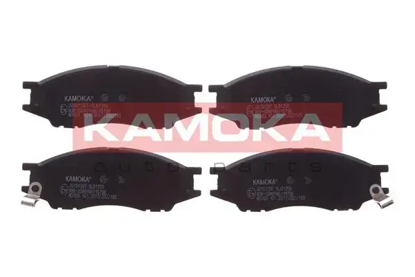 Комплект тормозных колодок, дисковый тормоз KAMOKA JQ101297 (фото 1)