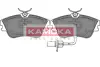 Комплект тормозных колодок, дисковый тормоз KAMOKA JQ1013038 (фото 1)