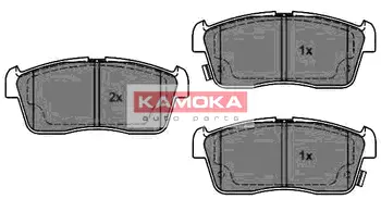 Комплект тормозных колодок, дисковый тормоз KAMOKA JQ1013064