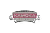 Комплект тормозных колодок, дисковый тормоз KAMOKA JQ1013148 (фото 1)