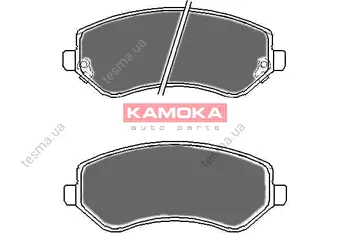 Комплект тормозных колодок, дисковый тормоз KAMOKA JQ1013152 (фото 1)