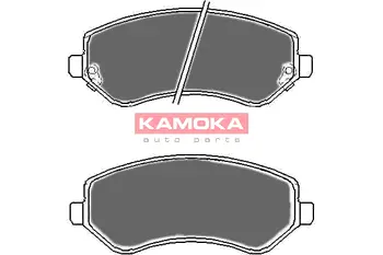 Комплект тормозных колодок, дисковый тормоз KAMOKA JQ1013152