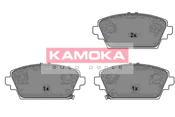 Комплект тормозных колодок, дисковый тормоз KAMOKA JQ1013160