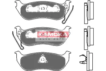 Комплект тормозных колодок, дисковый тормоз KAMOKA JQ1013320