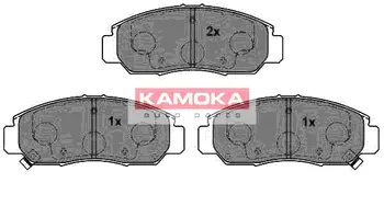 Комплект тормозных колодок, дисковый тормоз KAMOKA JQ1013338