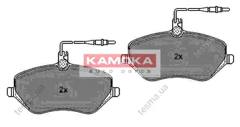 Комплект тормозных колодок, дисковый тормоз KAMOKA JQ1013452 (фото 1)
