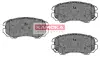 Комплект тормозных колодок, дисковый тормоз KAMOKA JQ1013466 (фото 1)