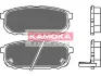 Комплект тормозных колодок, дисковый тормоз KAMOKA JQ1013472 (фото 1)