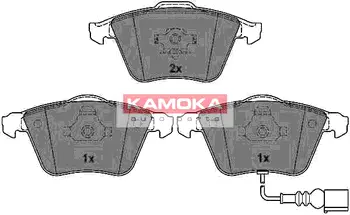Комплект тормозных колодок, дисковый тормоз KAMOKA JQ1013530