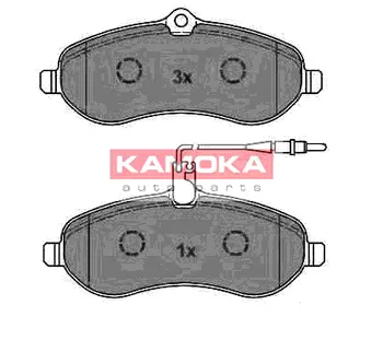 Гальмівні колодки перед. KAMOKA JQ1013542