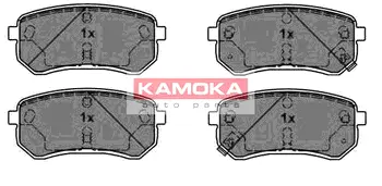 Комплект тормозных колодок, дисковый тормоз KAMOKA JQ1013804