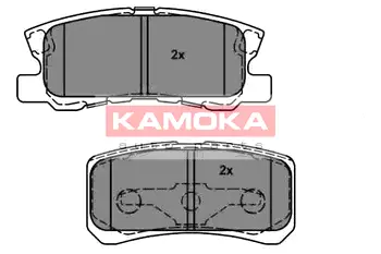 Комплект тормозных колодок, дисковый тормоз KAMOKA JQ1013810
