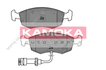 Комплект тормозных колодок, дисковый тормоз KAMOKA JQ101552 (фото 1)
