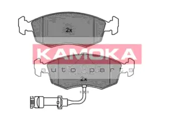 Комплект тормозных колодок, дисковый тормоз KAMOKA JQ101552