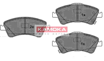 Комплект тормозных колодок, дисковый тормоз KAMOKA JQ1018094